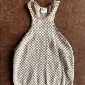 Abercrombie, checkered tank top